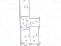 2-бөлмелі пәтер, 66 м², 2/19 қабат, Кабанбай-батыра 4/2, бағасы: 24.4 млн 〒 в Астане, Нура р-н — фото 2