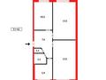 3-комнатная квартира · 61.5 м² · 1/5 этаж, ул. Дюсембекова 35 за 19 млн ₸ в Караганде — фото 12