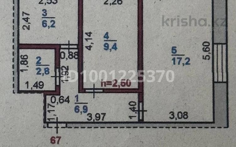 2-комнатная квартира · 43 м² · 2/5 этаж, Горняков — Возле Сауле ресторан за 9.5 млн 〒 в Рудном — фото 2