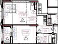1-бөлмелі пәтер · 52 м² · 8 қабат, Кошкарбаева 1 — Момышулы, бағасы: ~ 45 млн ₸ в Астане, Алматы р-н — фото 2