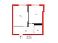 1-бөлмелі пәтер · 47.1 м² · 5/18 қабат, Акмешит — БЕЗ КОМИССИИ ДЛЯ ПОКУПАТЕЛЯ, бағасы: 37.2 млн ₸ в Астане, Есильский р-н — фото 4