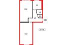 2-бөлмелі пәтер · 48 м² · 5/5 қабат, ул. Абая, бағасы: 6 млн ₸ в Темиртау — фото 14