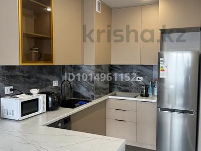 2 комнаты · 50 м² · 9/17 этаж, Ауэзова 2/8 за 105 000 ₸ в Алматы, Алмалинский р-н