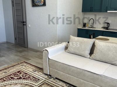 1-комнатная квартира · 40 м² · 14/15 этаж, Сагадат Нурмагамбетов 19 — Нажиметдинова за 15 000 ₸ в Астане, Алматы р-н
