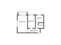 2-бөлмелі пәтер · 42.6 м² · 3/5 қабат, Марите 25, бағасы: 9.9 млн ₸ в Рудном — фото 2