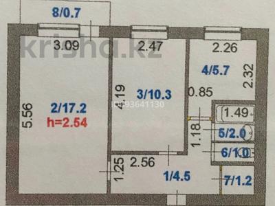 2-комнатная квартира, 44 м², 4/5 этаж, 6 микрорайон 42 дом за 4.6 млн 〒 в Степногорске