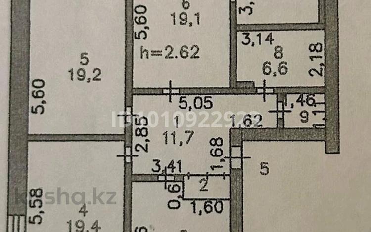 4-бөлмелі пәтер · 107 м² · 3/5 қабат, Интернациональная 2/А, бағасы: 39 млн ₸ в Петропавловске — фото 4