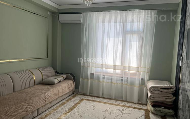 2-комнатная квартира · 61 м² · 2/3 этаж, ЖК Keruen Saray, проспект Бекзата Саттарханова, 25а/1 стр 3 — Администрации Керуен Сарай за 18 000 ₸ в Туркестане — фото 2