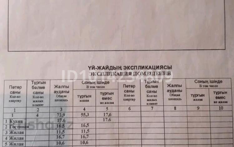 Жеке үй · 4 бөлме · 72.9 м² · 10 жүзд., Жамбыла, бағасы: 15 млн ₸ в Бишкуле (Бесколь) — фото 2