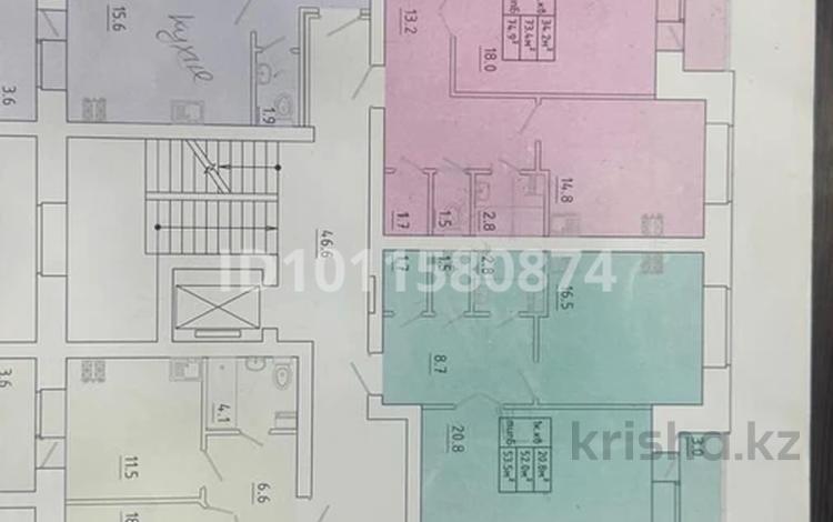 2-бөлмелі пәтер · 75 м² · 5/8 қабат, Просп. Тауелсиздик 1B, бағасы: 26 млн 〒 в Актобе — фото 2