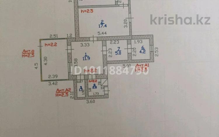 Жеке үй · 3 бөлме · 74.1 м² · 20 жүзд., Буровая 1 — Пос. Северо-Западный кафе Шале дольше по улице, бағасы: 6.5 млн ₸ в Шахтинске — фото 2