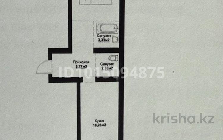 2-комнатная квартира · 51 м² · 1/5 этаж, Е 669 25 стр за 25 млн ₸ в Астане, Есильский р-н — фото 2