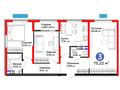 3-бөлмелі пәтер · 75.22 м², Бауыржана Момышулы 11/14а, бағасы: ~ 54.2 млн ₸ в Алматы, Алатауский р-н — фото 3