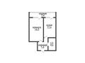 1-комнатная квартира · 42.2 м² · 4/4 этаж, Береке 13 за 16.9 млн ₸ в Костанае — фото 6