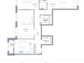 3-комнатная квартира · 114.7 м² · 2/8 этаж, Абубакир Тыныбаев 10 за ~ 92.7 млн ₸ в Астане, Сарайшык р-н — фото 2