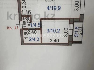 1-комнатная квартира · 40.5 м² · 3/5 этаж, Виденеева 53 — Майкутова за 13.8 млн ₸ в 