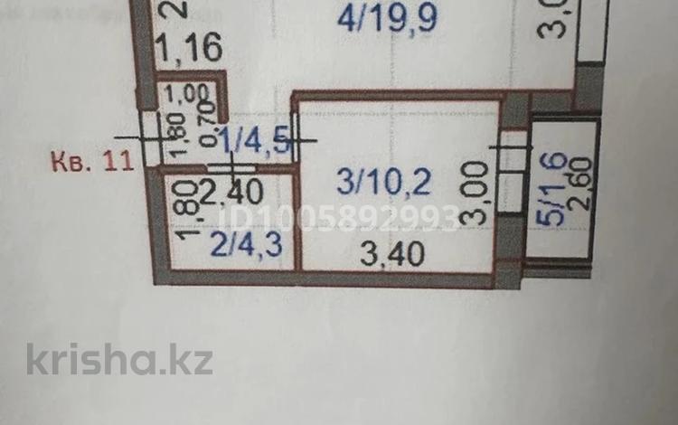 1-комнатная квартира · 40.5 м² · 3/5 этаж, Виденеева 53 — Майкутова за 13.8 млн ₸ в  — фото 2