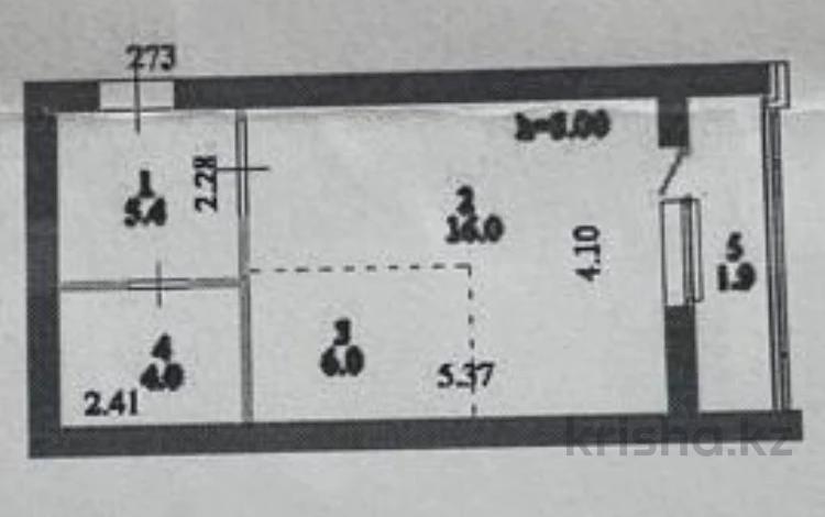 1-комнатная квартира · 34 м² · 8/9 этаж, ул. Айнаколь 64 за 21.5 млн ₸ в Астане, Алматы р-н — фото 2