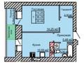 1-комнатная квартира, 39.55 м², 5/9 этаж, 70 квартал 45 за ~ 14.4 млн 〒 в Костанае — фото 2