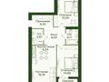 3-комнатная квартира · 77 м² · 8/9 этаж, Улы Дала 36 за 51.5 млн ₸ в Астане, Нура р-н