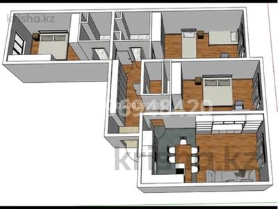 3-комнатная квартира, 110 м², 6/18 этаж, Жандосова 94А — Пересечение улиц Жандосова и улицы 20 линия за 56 млн 〒 в Алматы, Бостандыкский р-н