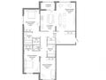 4-комнатная квартира · 135.12 м² · 4/8 этаж, А 32 2Б — БЕЗ КОМИСИЙ ОТ ЗАСТРОЙЩИКА за ~ 123.1 млн ₸ в Астане, Сарайшык р-н — фото 2