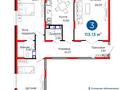 3-комнатная квартира · 113 м² · 8/9 этаж, Байдибек би 115/10 за 73 млн ₸ в Шымкенте, Аль-Фарабийский р-н