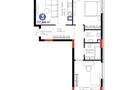 3-бөлмелі пәтер · 78 м² · 2/9 қабат, Бухар жырау 57/6, бағасы: 51 млн ₸ в Астане, Нура р-н