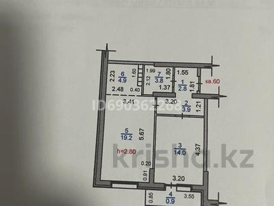 2-комнатная квартира, 50 м², 10/12 этаж, Калкаман 4Б за 22 млн 〒 в Алматы
