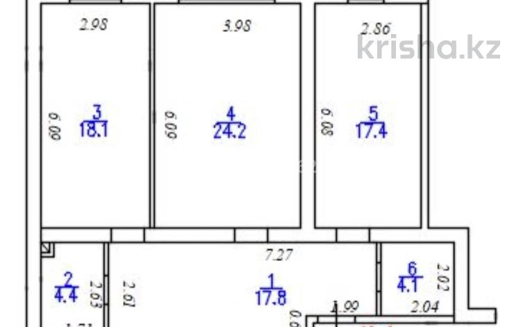 2-бөлмелі пәтер · 86 м², 24-ш/а. 14, бағасы: 15 млн ₸ в Актау, 24-й мкр — фото 2