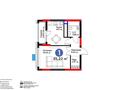 1-комнатная квартира · 35.22 м² · 15/17 этаж, Жошы хан 10 за 26.5 млн ₸ в Астане, Есильский р-н