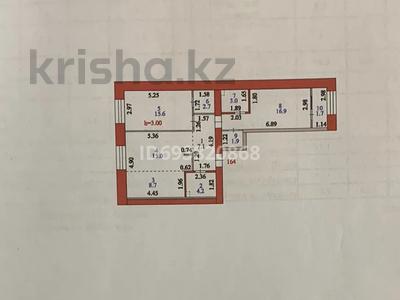 3-комнатная квартира, 77 м², 12/12 этаж, мкр Комсомольский, Аль Фараби 5 за 36 млн 〒 в Астане, Есильский р-н