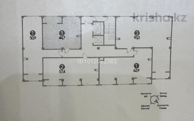1-комнатная квартира · 45 м² · 6/12 этаж, Тауелсиздик 60 за 25.5 млн ₸ в Астане, Алматы р-н — фото 2