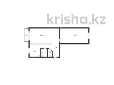 2-комнатная квартира · 44.7 м² · 3/5 этаж, Нурсултана Назарбаева 75 — НАЛИЧНЫЙ РАСЧЁТ за 14.3 млн ₸ в Павлодаре