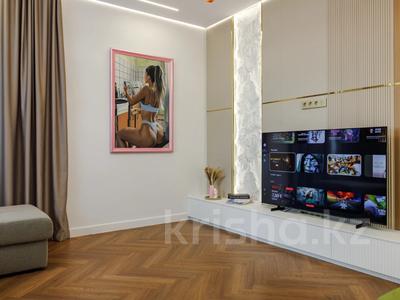 2-комнатная квартира · 60 м² · 21/22 этаж, Акмешит 1/3 за 55 000 ₸ в Астане, Есильский р-н