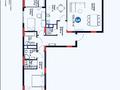 3-комнатная квартира · 104 м² · 3/9 этаж, Е900 6+паркинг за 102 млн ₸ в Астане, Нура р-н