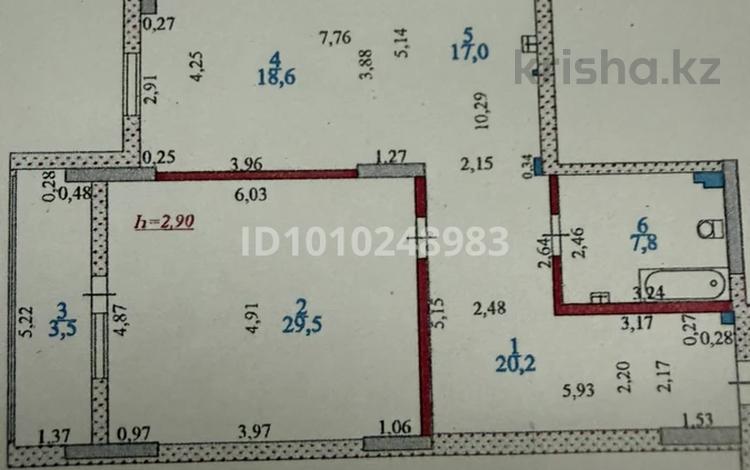2-бөлмелі пәтер · 96.6 м² · 3/11 қабат, Каспий ш/а., Студенческий проспект 40а — ЖК Астра напртив Байтерек Плаза, бағасы: 42 млн ₸ в Атырау, мкр Каспий — фото 2