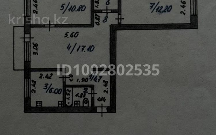 3-бөлмелі пәтер · 57 м² · 2/4 қабат, 1 50, бағасы: 10 млн ₸ в Степногорске — фото 2