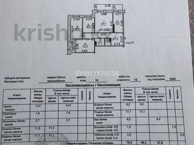 4-бөлмелі пәтер · 80 м² · 10/12 қабат, Жастар 39 — КШТ Жастар көшесі(Комсомольская), бағасы: 29 млн ₸ в Усть-Каменогорске