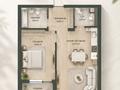 2-комнатная квартира · 60.24 м² · 3/3 этаж, Култобе 1/2 за ~ 90.4 млн ₸ в Алматы, Наурызбайский р-н — фото 2