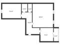 2-комнатная квартира · 76.4 м² · 4/9 этаж, Назарбаева 233 за 28.3 млн ₸ в Павлодаре — фото 13