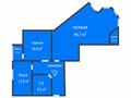 5-комнатная квартира · 102.4 м² · 4/6 этаж, 5 мкр. 10А за 40 млн ₸ в Костанае — фото 2