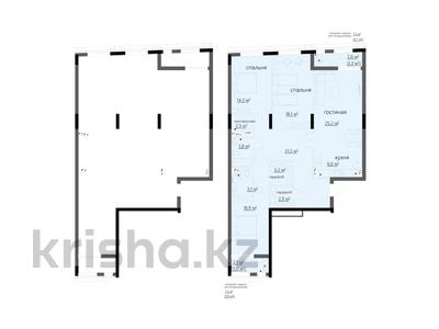 4-бөлмелі пәтер · 127.2 м², мкр Новый Город, ​Проспект Нурсултана Назарбаева 4Б, бағасы: ~ 80.1 млн ₸ в Караганде, Казыбек би р-н