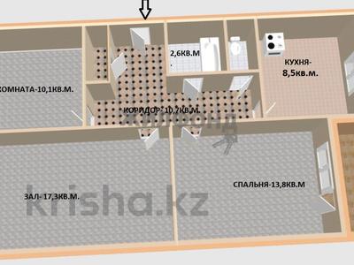3-комнатная квартира, 68 м², 3/5 этаж, Нурсултана Назарбаева 95 за 22.8 млн 〒 в Усть-Каменогорске