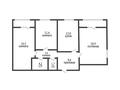 3-бөлмелі пәтер · 81.3 м² · 6/9 қабат, Береке, бағасы: 42.5 млн ₸ в Костанае — фото 15