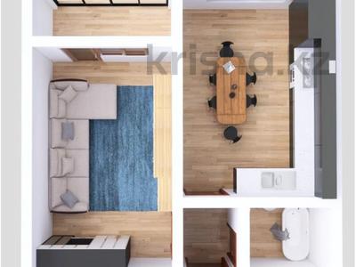1-бөлмелі пәтер · 42 м² · 9 қабат, Шоссе Северное кольцо 92/10 — ОЖЕТ, бағасы: 19.4 млн ₸ в Алматы, Алатауский р-н