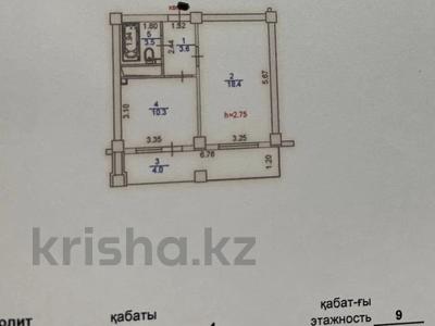 1-бөлмелі пәтер · 39.8 м² · 4/9 қабат, Атырау ш/а. — ЖК Восточка, бағасы: 31 млн ₸ в Алматы, Медеуский р-н