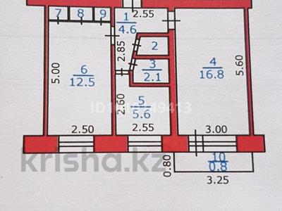 2-бөлмелі пәтер · 45 м² · 5/5 қабат, 3 микрорайон 35, бағасы: 7.5 млн ₸ в Риддере