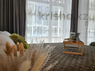 1-комнатная квартира · 42 м² · 5/9 этаж, мкр Комсомольский, Туран — На 6 мест, Кардиоцентр, онкология, реабилитация, СК им. Ушкемипирова за 17 999 ₸ в Астане, Есильский р-н