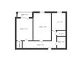 2-бөлмелі пәтер · 51.4 м² · 8/9 қабат, Васильковский 5, бағасы: 19 млн ₸ в Кокшетау — фото 5